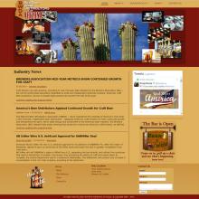 Beer and Wine Distributors of Arizona website